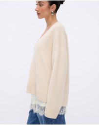 Minima Esenciales - Soren Wool Cashmere Blend Jumper