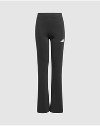 adidas Sportswear - Train Essentials 3-Stripes Flared Leggings - Kids-Teens