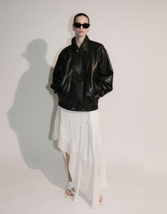 Minima Esenciales - Lucy Asymmetrical Midi Skirt
