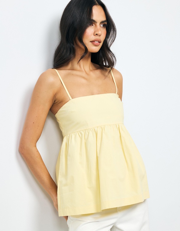 AERE - Sofia Removable Strap Bandeau Top