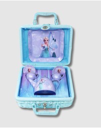 Disney Frozen 2 by Pink Poppy - Disney Frozen Elsa Magic Touch Picnic Basket Tea Set