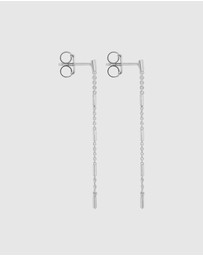Najo - Summer Veil Silver Stud Earring