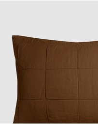 Bambury - Linen Quilted Pillow Sham