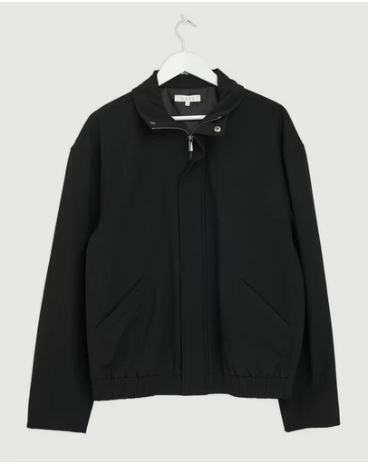 Revibe - Repaired AERE Cassian Funnel Neck Zip Jacket - International-L