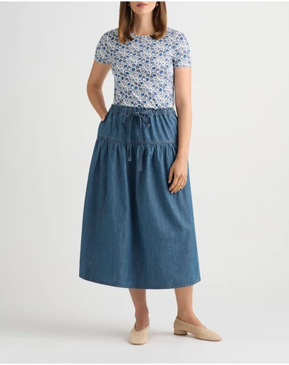 David Lawrence - Sofia Cotton Skirt