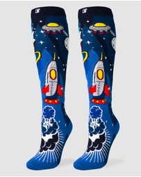 Crazy Skates - Crazy Socks Space Star Knee-High Socks