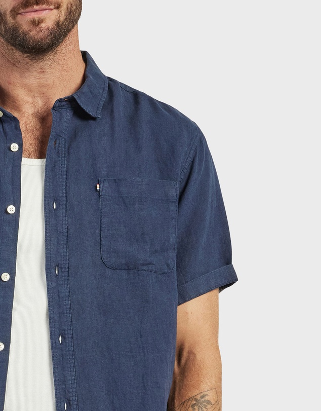 Academy Brand - Hampton Linen S/S Shirt