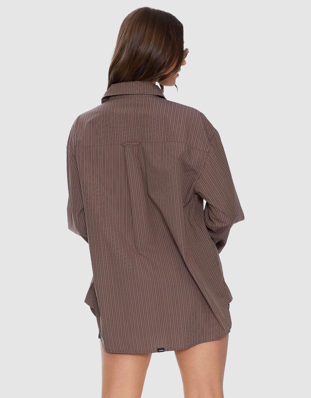Thrills - Brentwood Stripe Oversized Shirt