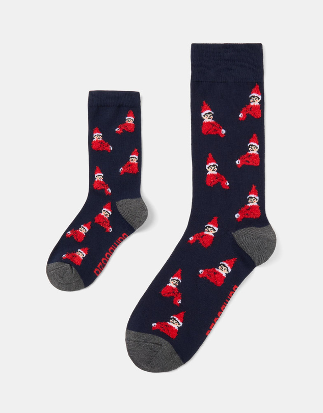 Bamboozld - 2-Pack Duo Fluffy Xmas Elf Bamboo Socks