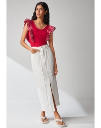 NEXT - Flutter Sleeveless Vest