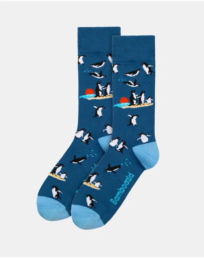 Bamboozld - 2-Pack Duo Penguins Bamboo Socks