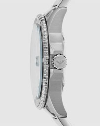Emporio Armani - Silver-Tone Analogue Watch