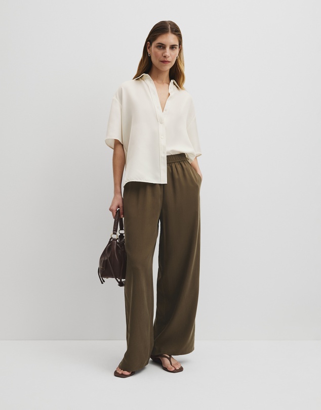Country Road - Pull-on Cupro Pant
