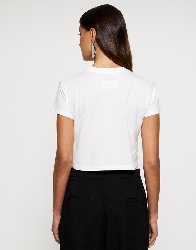 MM6 Maison Margiela - Cropped T-Shirt