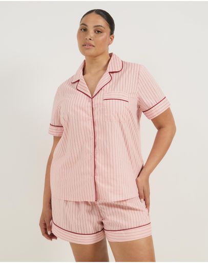 Pink & Red Stripe