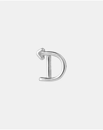 Karen Walker - D Initial Love Letter Stud