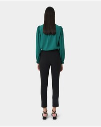Forcast - Emilie Ruffle Long Sleeve Blouse