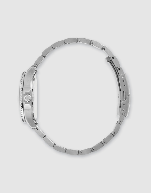 Maxum - Liberty White Dial With Silver Tone Bracelet & Case