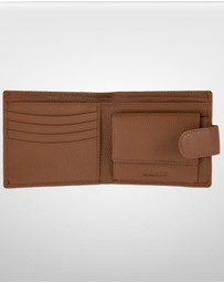 DENTS - Beauley RFID Pebble Grain Leather Bifold Press Stud Wallet