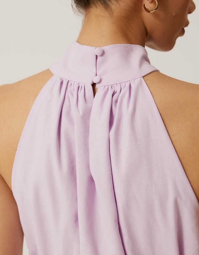 Tussah - Louie Linen Blend Midi Dress