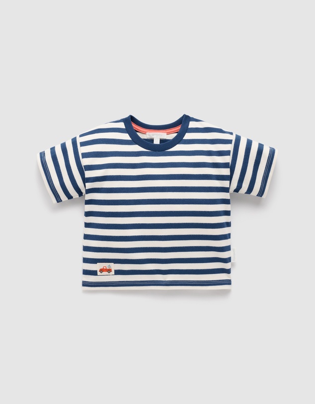 Purebaby - Basic Heavy Weight Tee-Kids-Babies