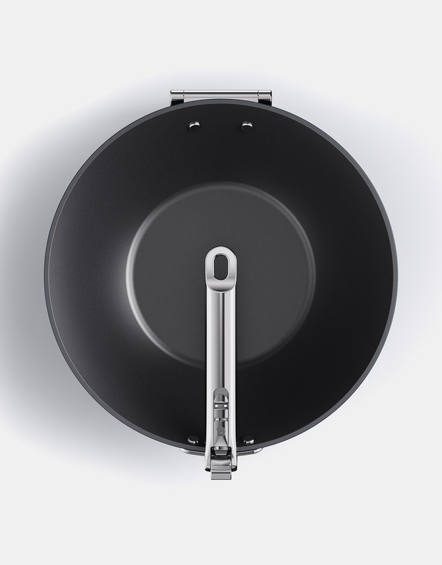 Joseph Joseph - Space Non-stick Wok with Folding Handles - 32 cm
