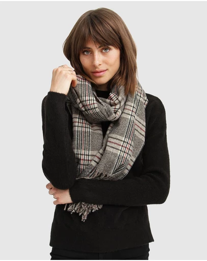 Belle & Bloom - Aspen Plaid Scarf