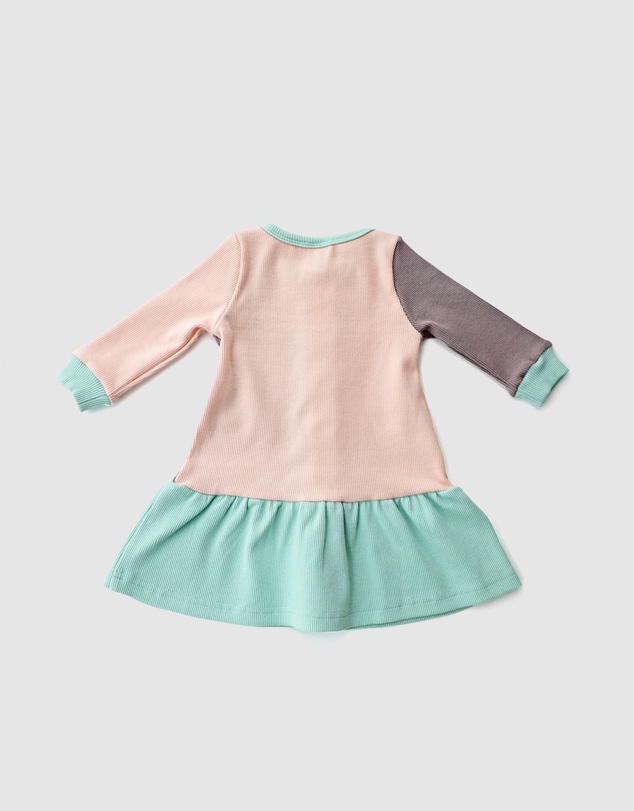 WITH LOVE FOR KIDS - Basics Long Sleeve Dress - Kids