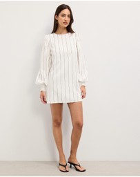 The Fated - Tia Stripe Mini Dress