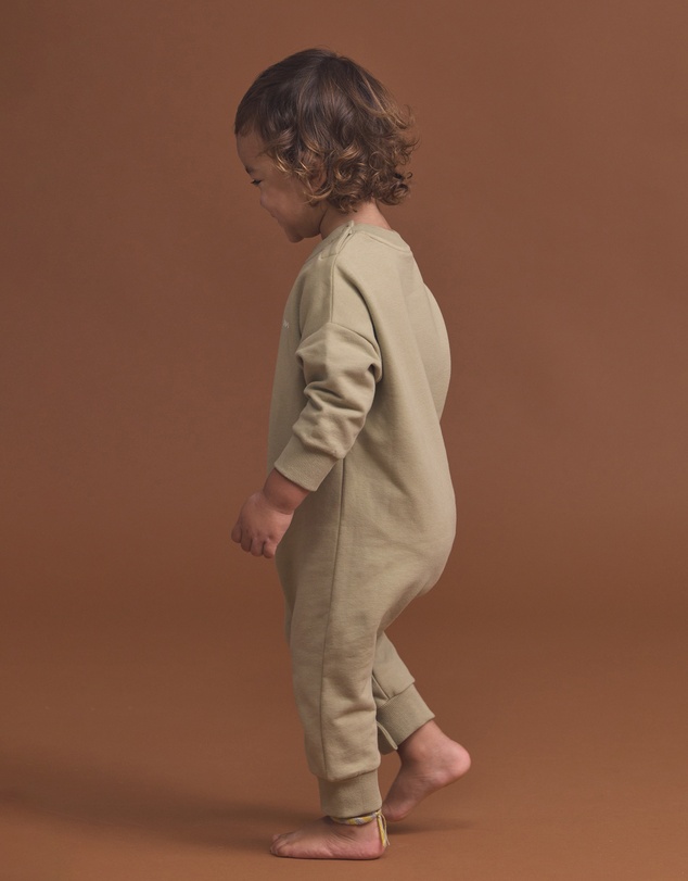 Crywolf - BABY CHILL ROMPER Elm