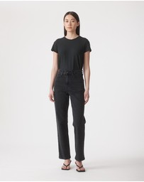 Outland Denim - Zoe High Straight Jean 31