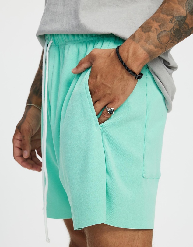 Surrounded By Ghosts - The Hibonite Fleece Drawstring Shorts