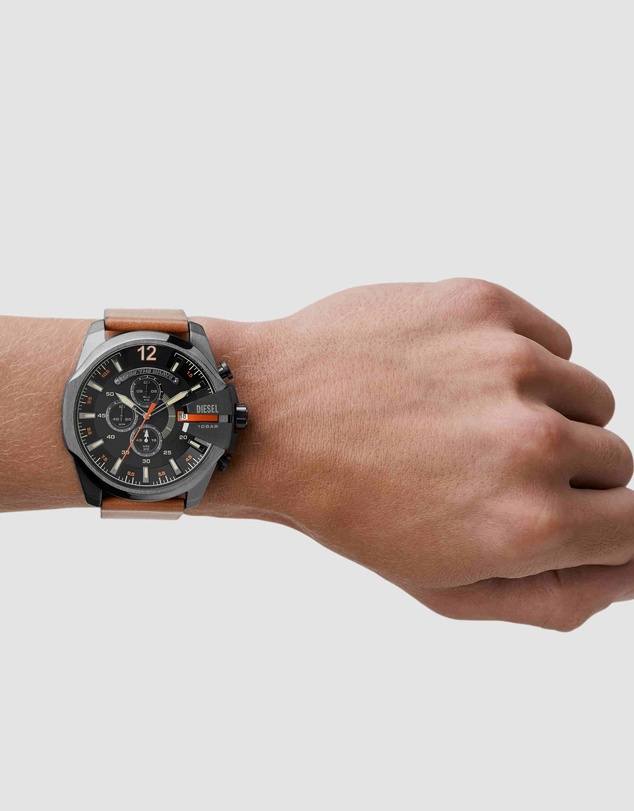 Diesel - Mega Chief Brown Chronograph Watch DZ4343