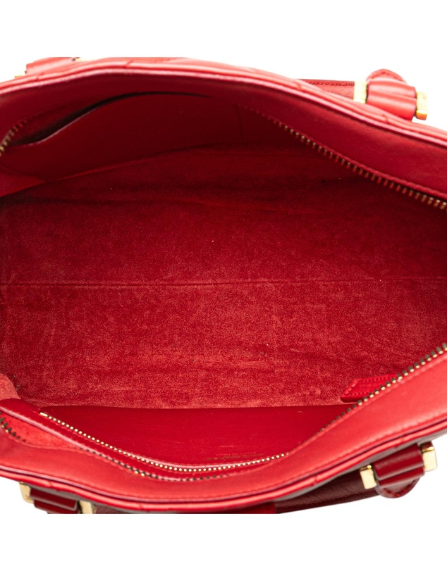 Pre-Loved by Azura Reborn - Pre-Loved Small Chevron Calfskin Monogram Cabas Satchel