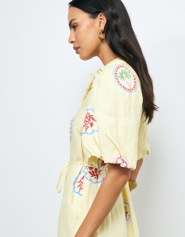 AERE - Marisol Midi Shirt Dress