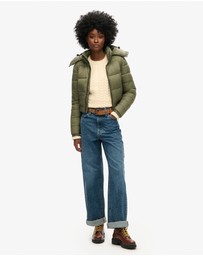 Superdry - Crop Hooded Fuji