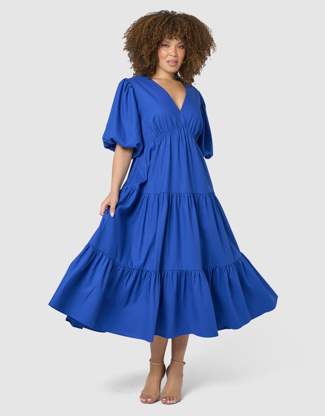 Pink Dusk by Curve Project - Only Girl Midi Dress