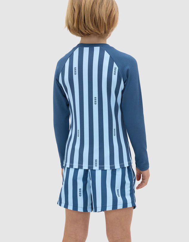 Seed Heritage - Stripe Logo Rashvest
