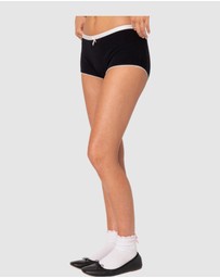 EDIKTED - Mariana Pointelle Micro Shorts