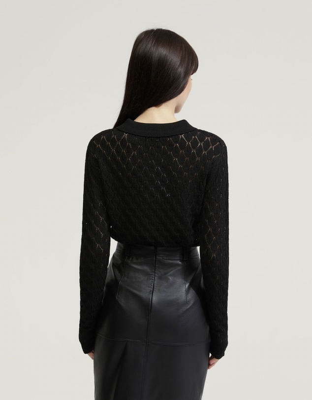 Oxford - Hana Polo Neck Knit