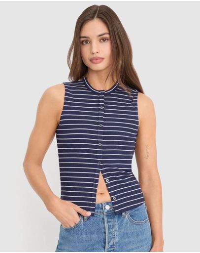 Simple Stripe Horizon Ink
