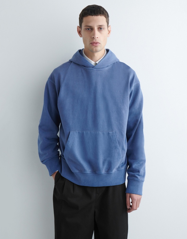 COS - Washed Cotton-Jersey Hoodie
