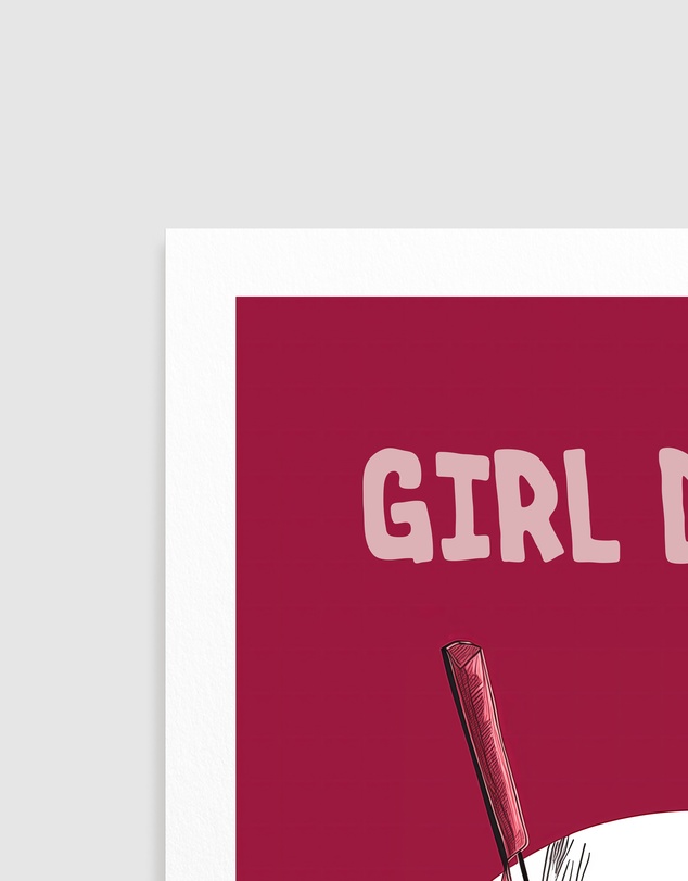Olive et Oriel - Girl Dinner No 4 by Andreas Magnusson Art Print