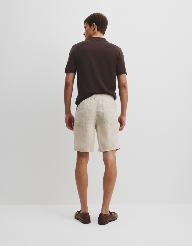 Country Road - Organically Grown Linen Drawcord Short