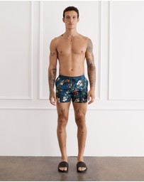 Aqua Blu Australia - Fritillaire Lycra Swim Shorts