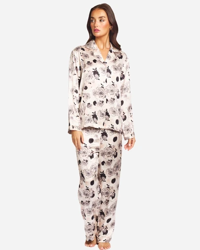 Love and Lustre - Silk PJ Set
