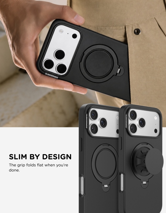 PopSockets - PopCase LowPro MagSafe Protective Phone Case for iPhone 17 / 18 Pro Max