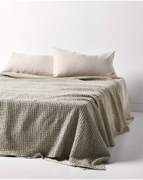 Aura Home - Waffle Bed Cover