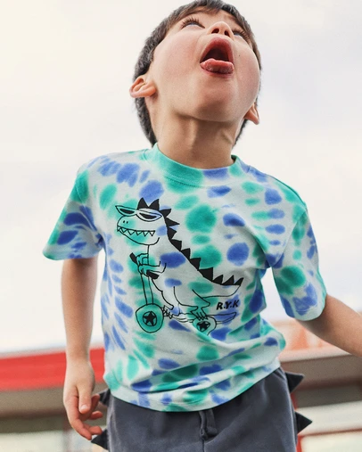 Rock Your Kid - Jet Tee in Tie Dye