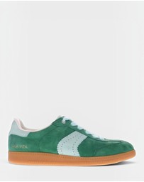 Mia Vita - Ramona II Lace-Up Casual Sneaker - Green Mint